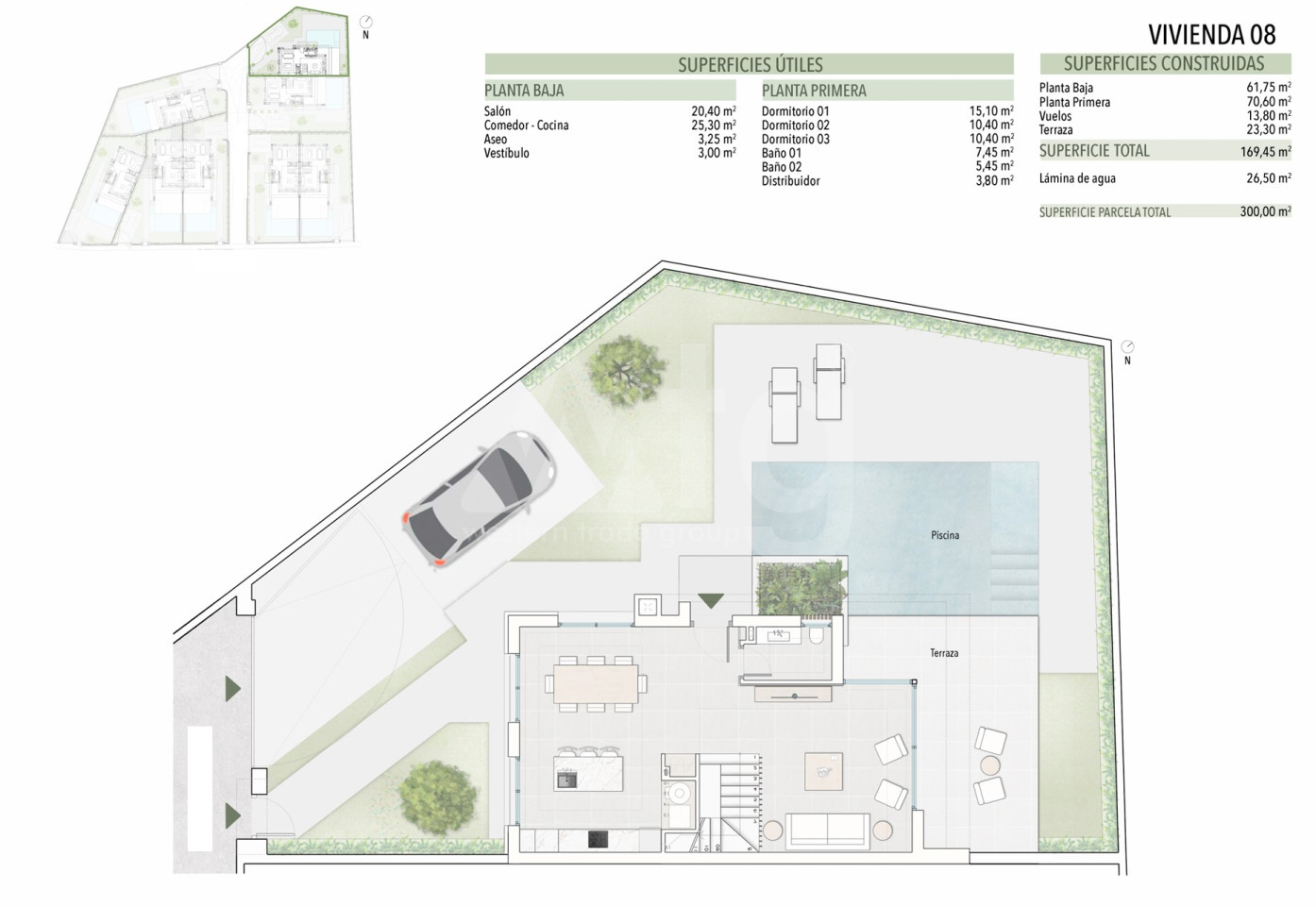 Vilă cu 3 dormitoare în Villamartin - SE138276 - Imagini 1