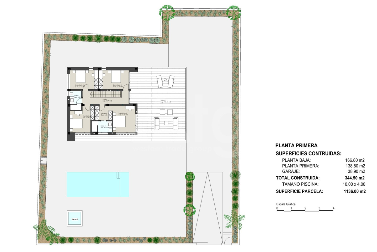 Vilă cu 5 dormitoare în Playa Flamenca - NP138277 - Imagini 2