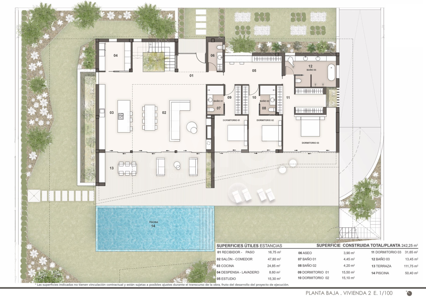 4 Schlafzimmer Villa in Aspe - GPF138571 - Foto 2