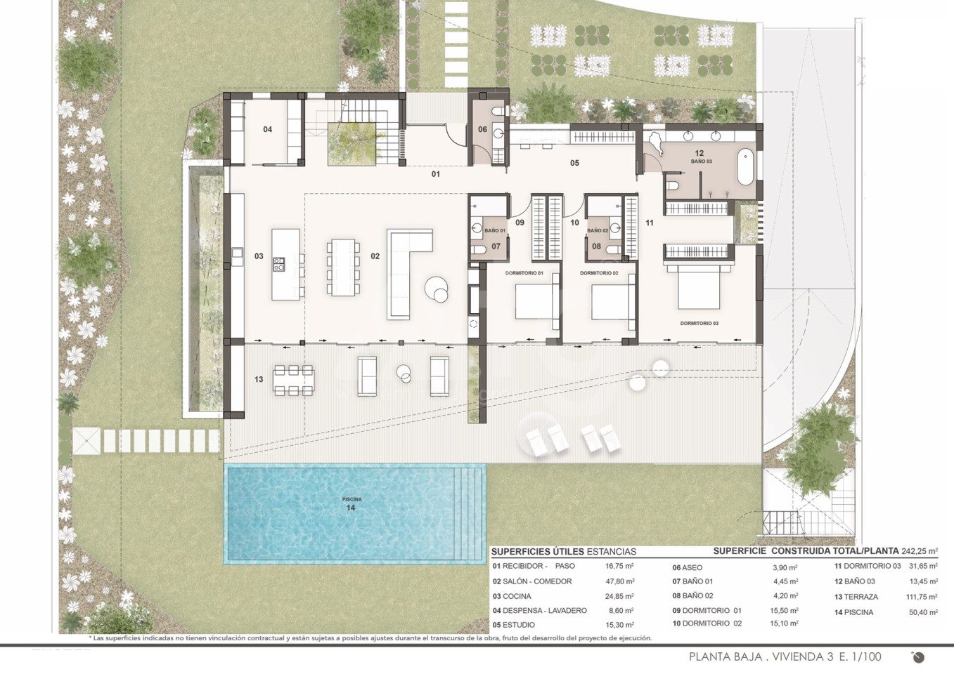 4 Schlafzimmer Villa in Aspe - GPF138572 - Foto 2