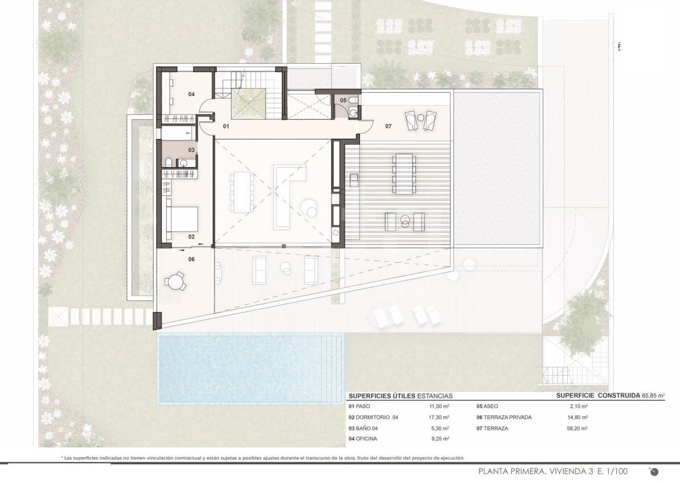 4 Schlafzimmer Villa in Aspe - GPF138572 - Foto 3