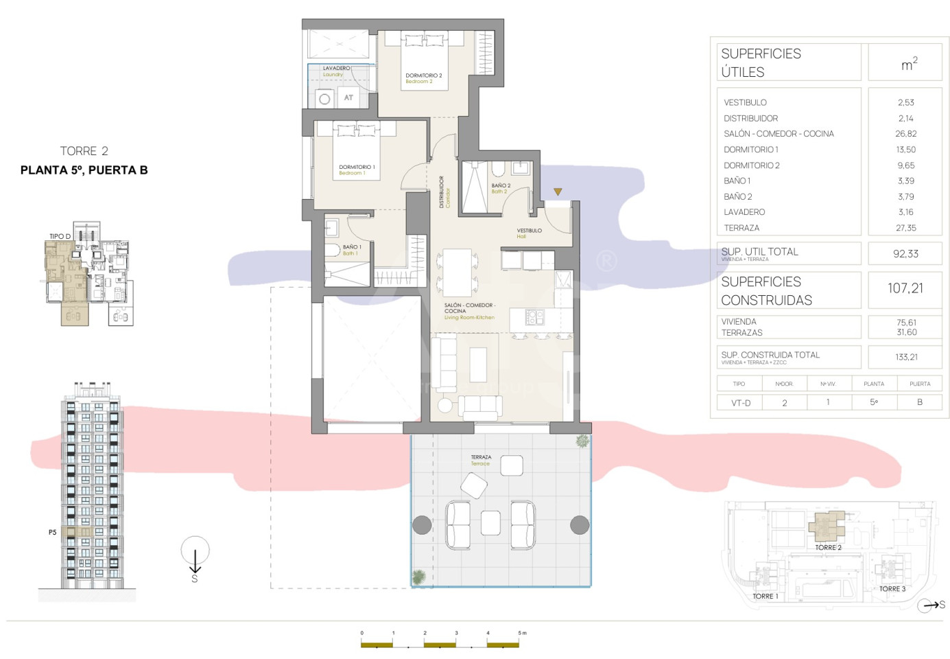 Apartament cu 2 dormitoare în Calpe - CAM140551 - Imagini 1