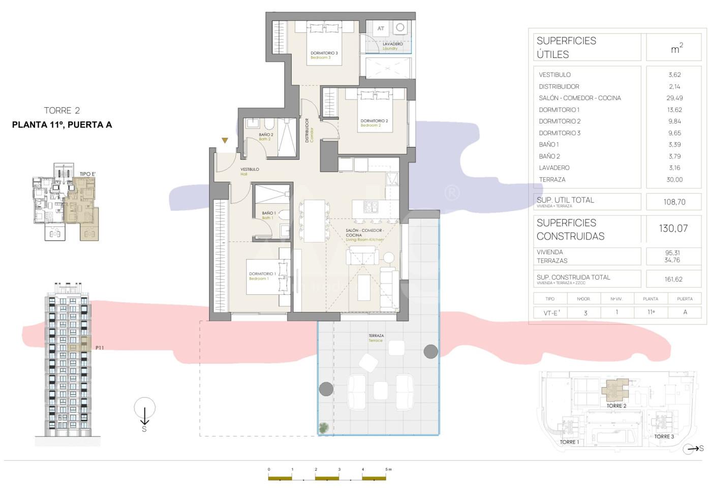 Apartament cu 3 dormitoare în Calpe - CAM140559 - Imagini 1