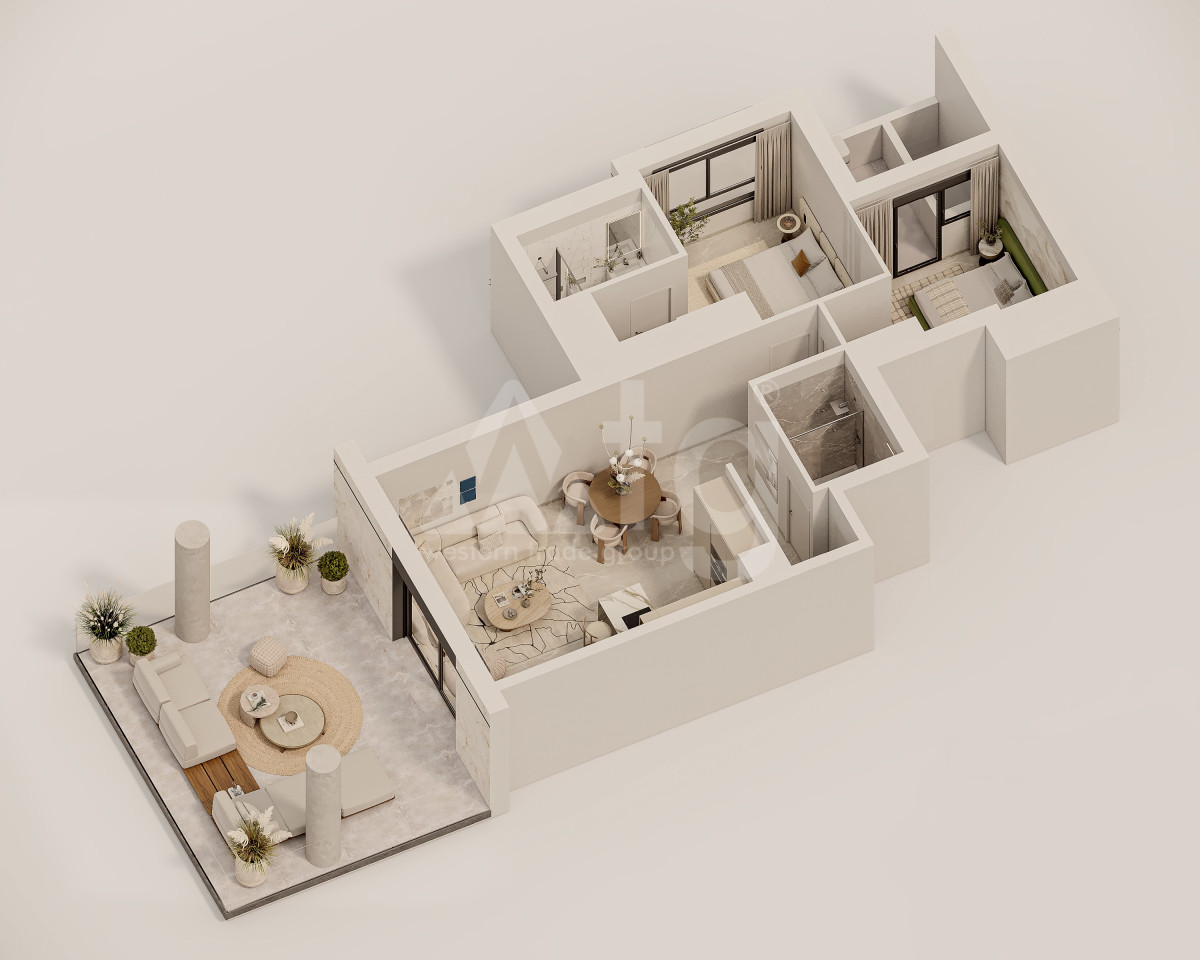 Apartament cu 2 dormitoare în Calpe - CAM140561 - Imagini 2