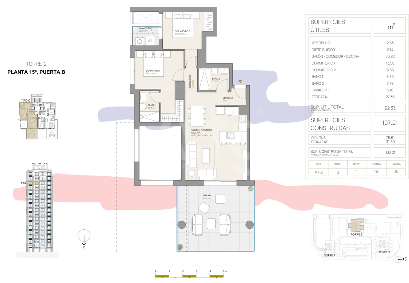 2 bedroom Apartment in Calpe - CAM140568 - Photo 1