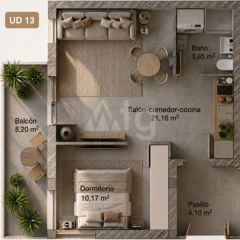 1 bedroom Penthouse in Finestrat - CKD141956 - Photo 2
