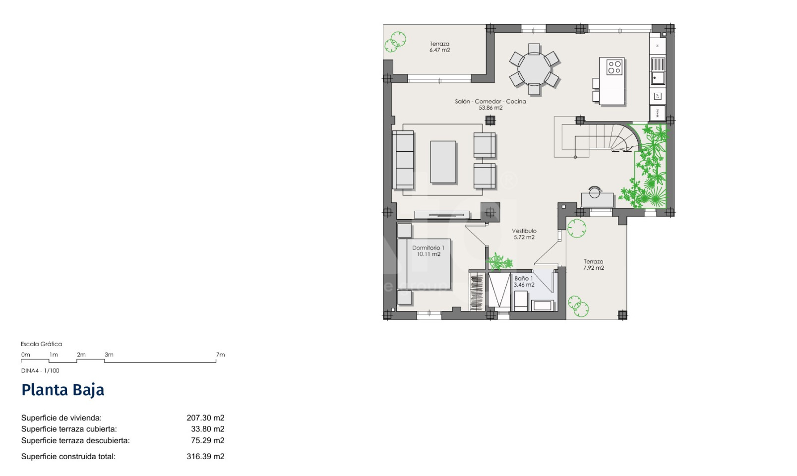 5 bedroom Villa in Finestrat - GMP142103 - Photo 1