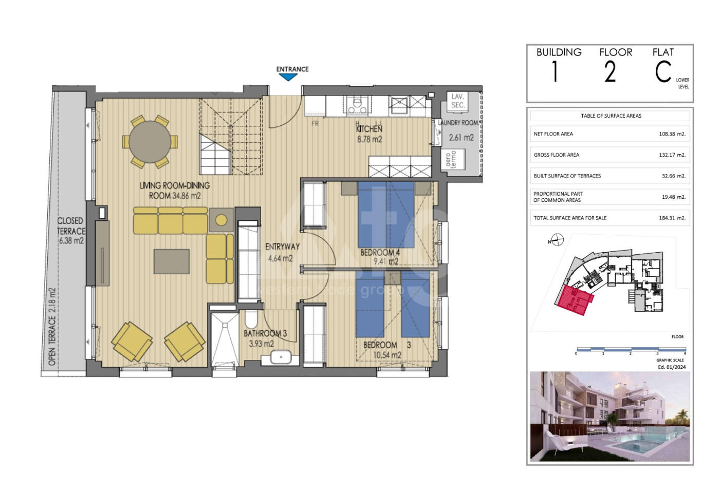 4 Schlafzimmer Penthouse-Wohnung in Xàbia - VAP145729 - Foto 1
