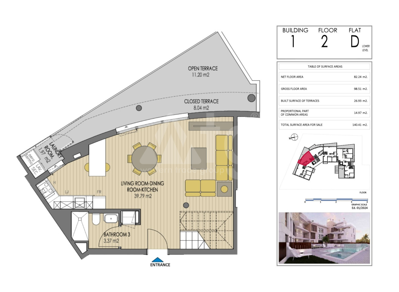 Penthouse w Javea, 2 sypialnie - VAP145730 - Zdjęcie 1