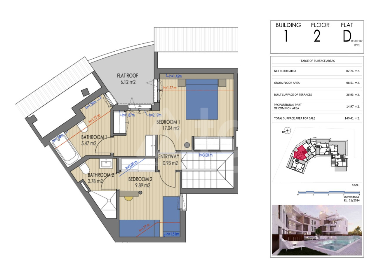 Penthouse w Javea, 2 sypialnie - VAP145730 - Zdjęcie 2