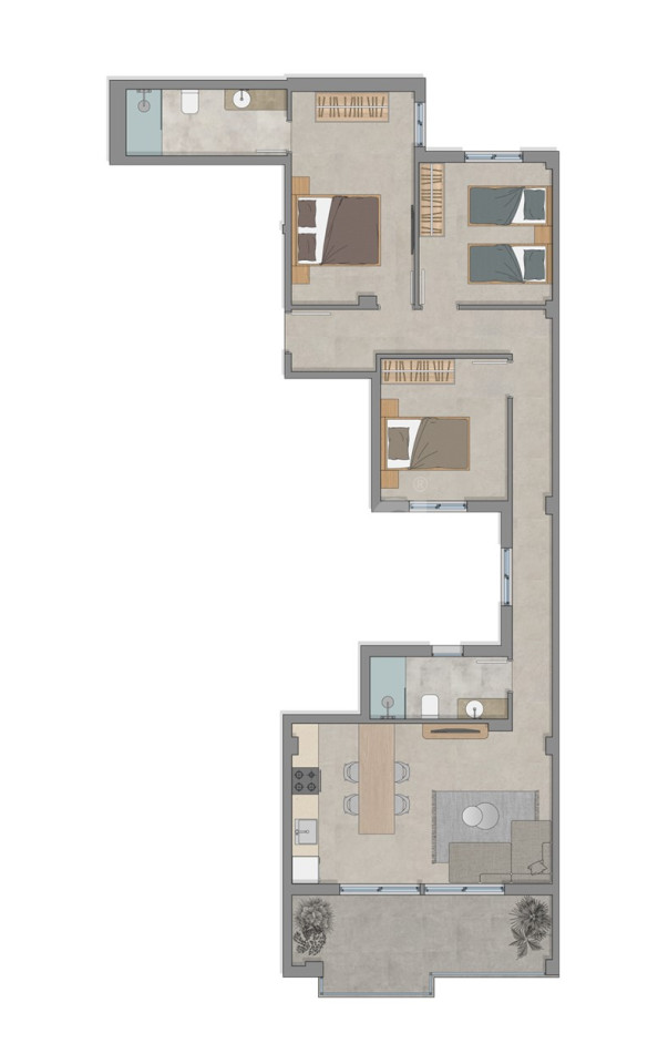 Penthouse de 3 chambres à Elche - PO145899 - Photo 2