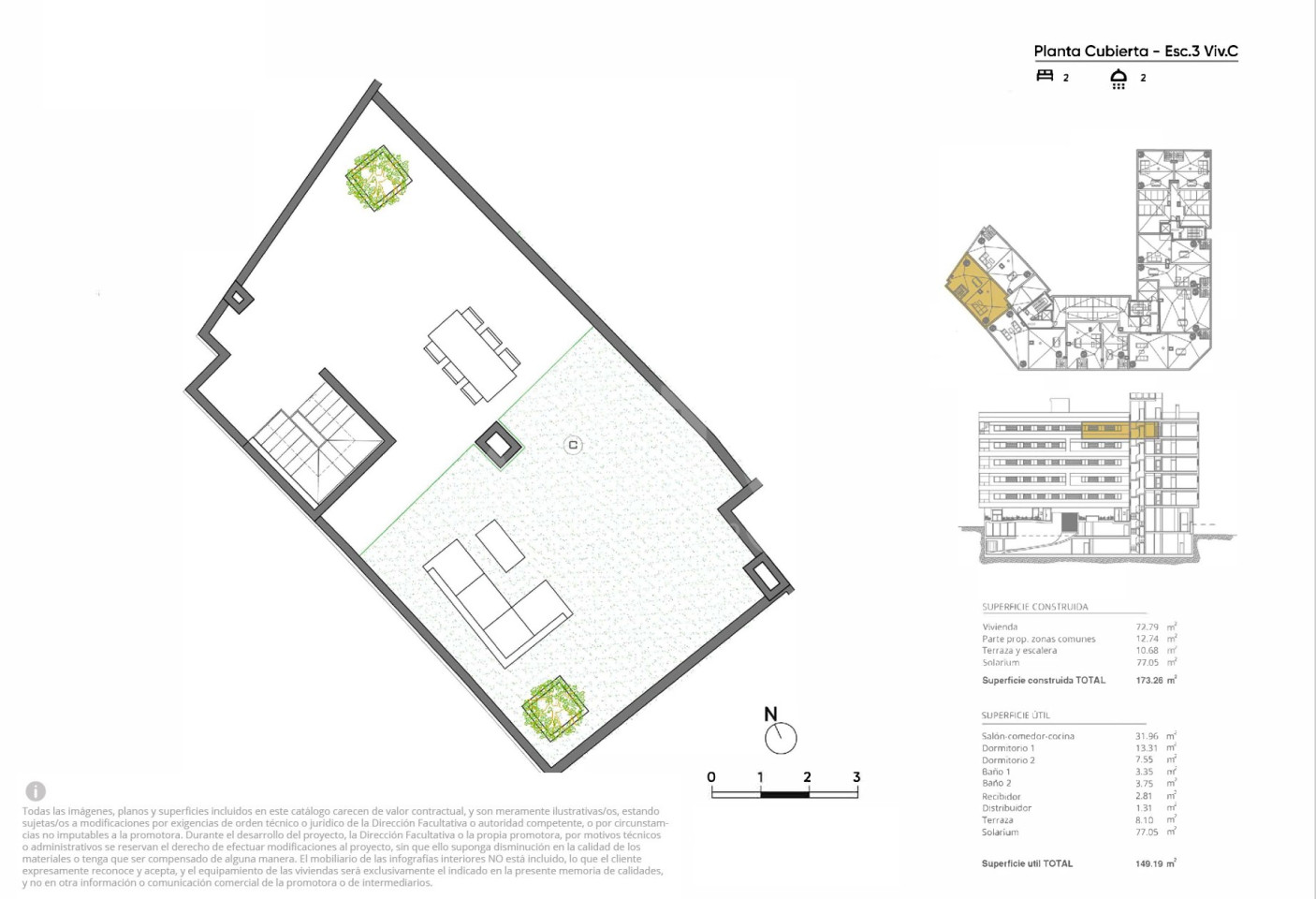 Penthouse   v Alicante, 2 ložnice - MPC149515 - Foto 2