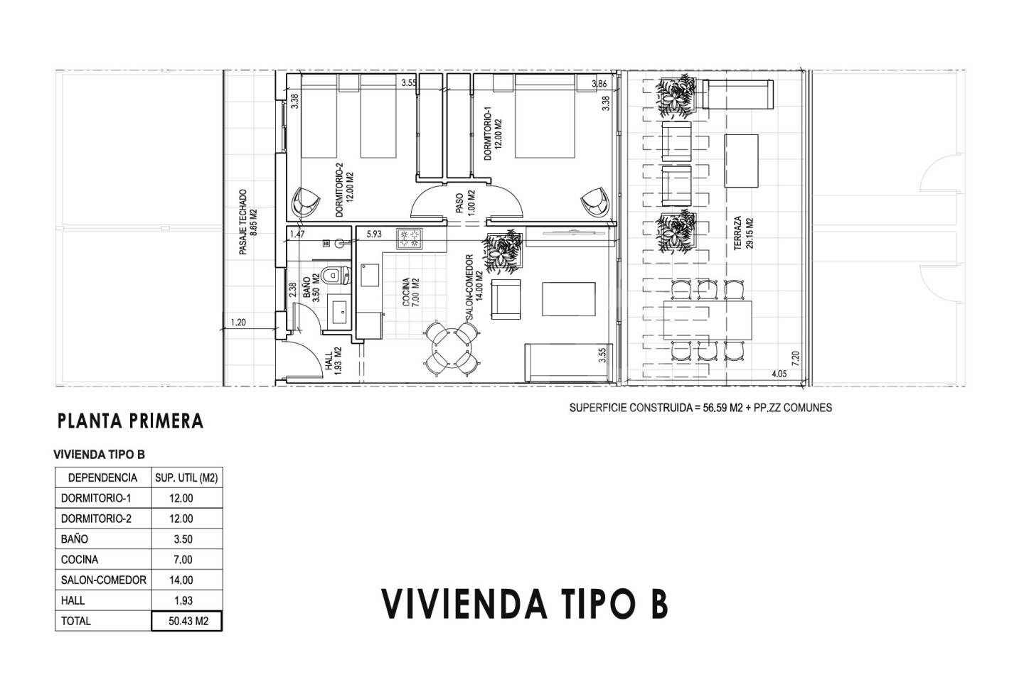 2 bedroom Apartment in Vera - WD149896 - Photo 2