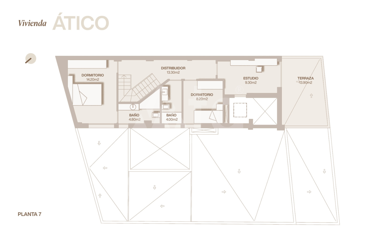 Ático de 3 habitaciones en Lorca - REL153033 - Foto 4