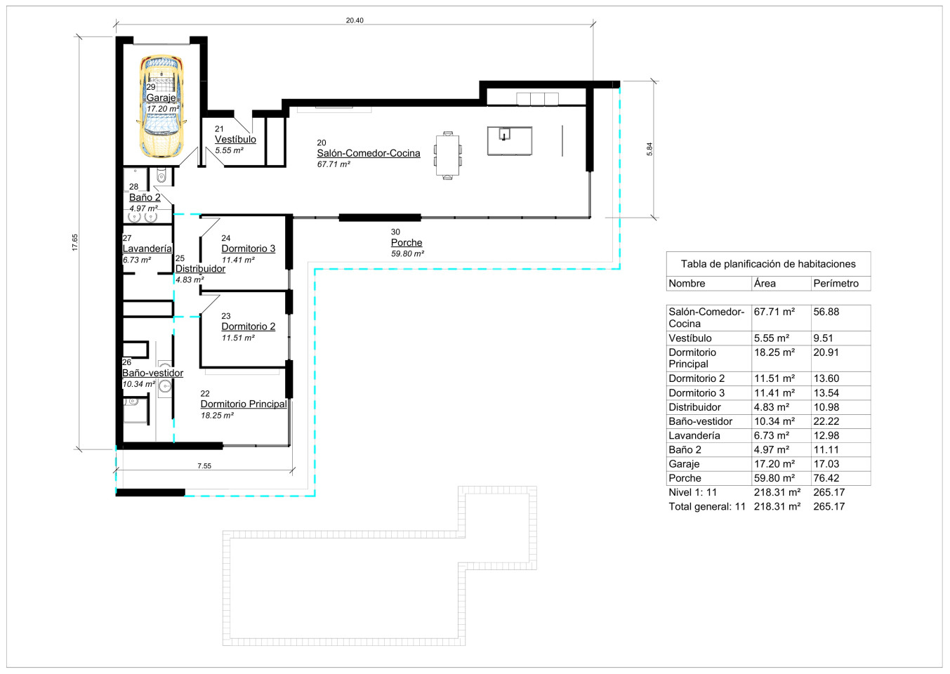 Villa de 3 habitaciones en Pinoso - BCC153716 - Foto 1