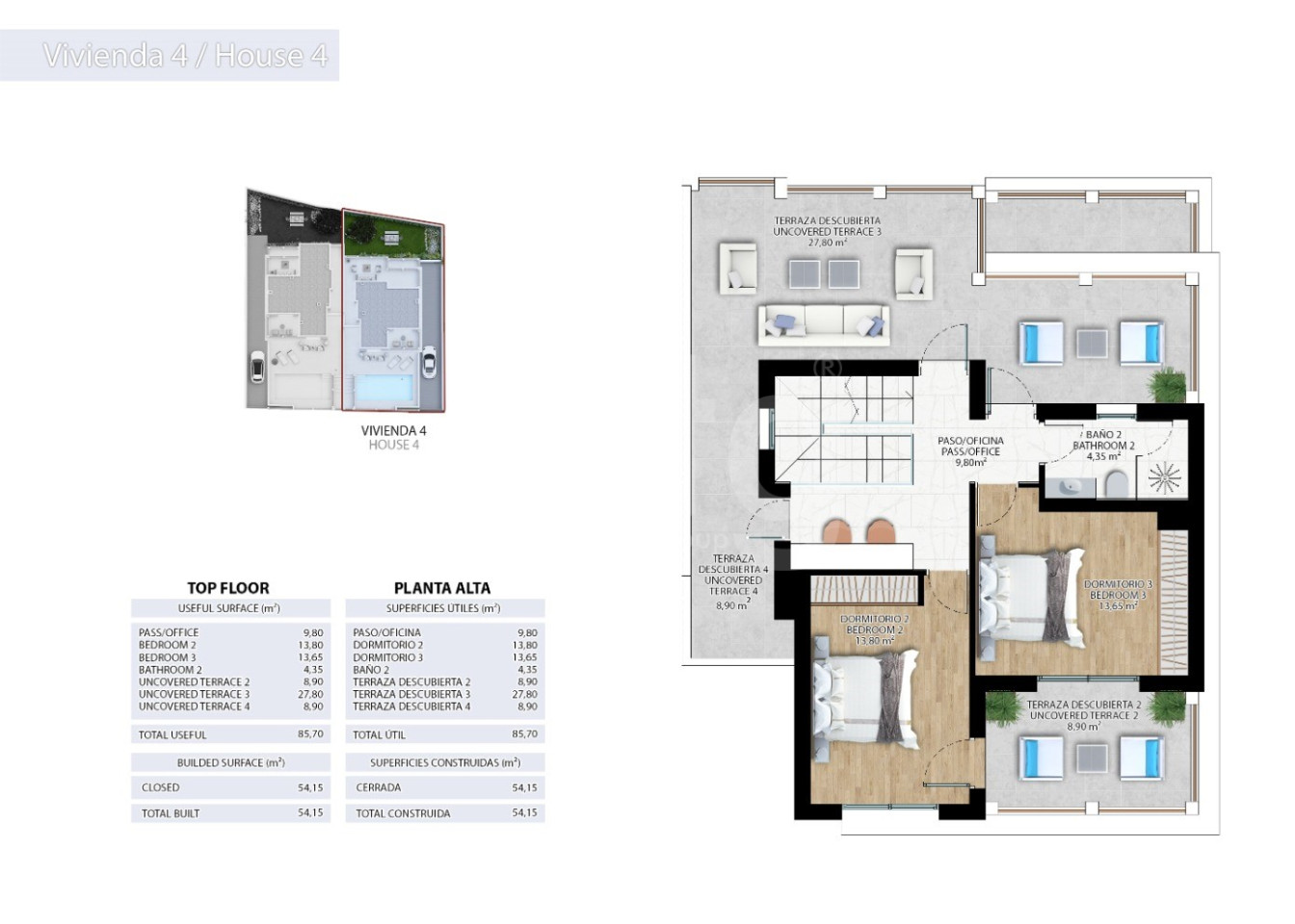 Villa de 3 habitaciones en Alfaz del Pi - SAG154032 - Foto 3