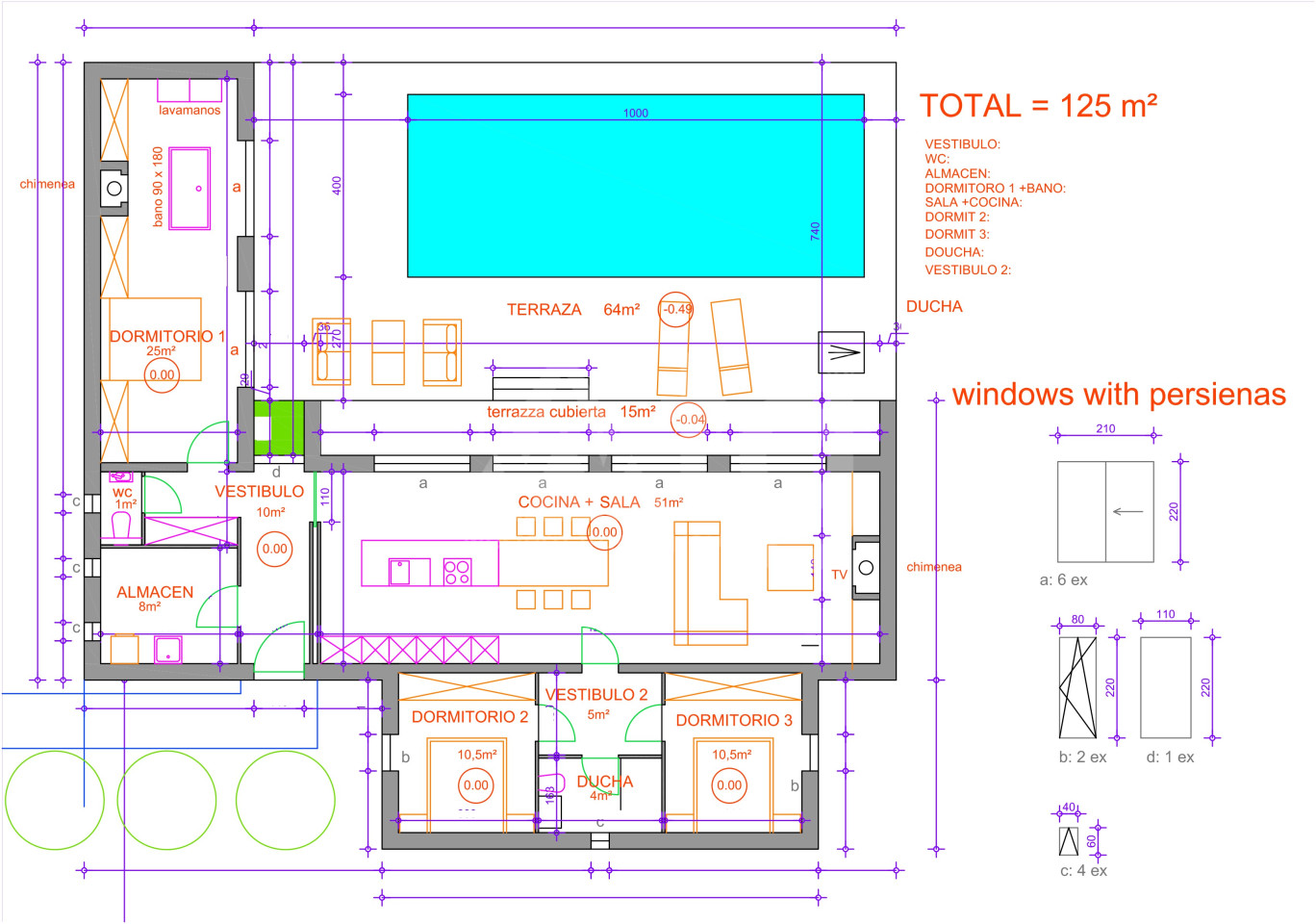3 bedroom Villa in La Romana - MBC1117130 - 1