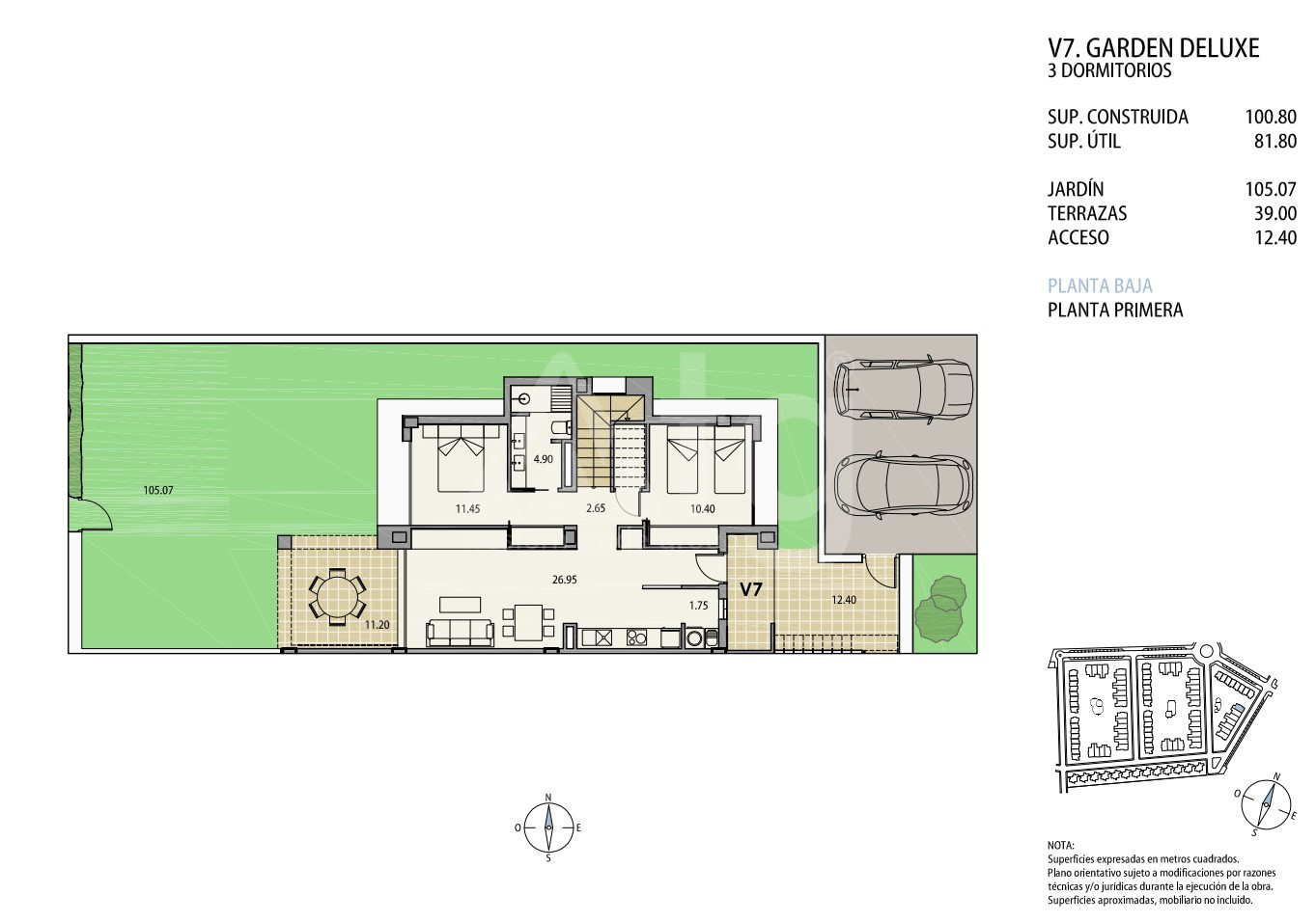 3 ložnice Duplex v Los Urrutias - PFA1117663 - 1