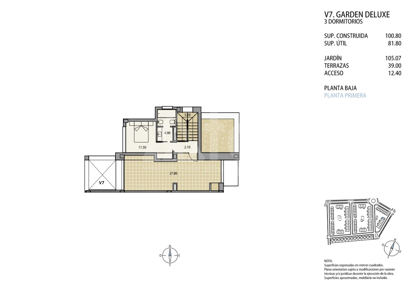 3 ložnice Duplex v Los Urrutias - PFA1117663 - 2