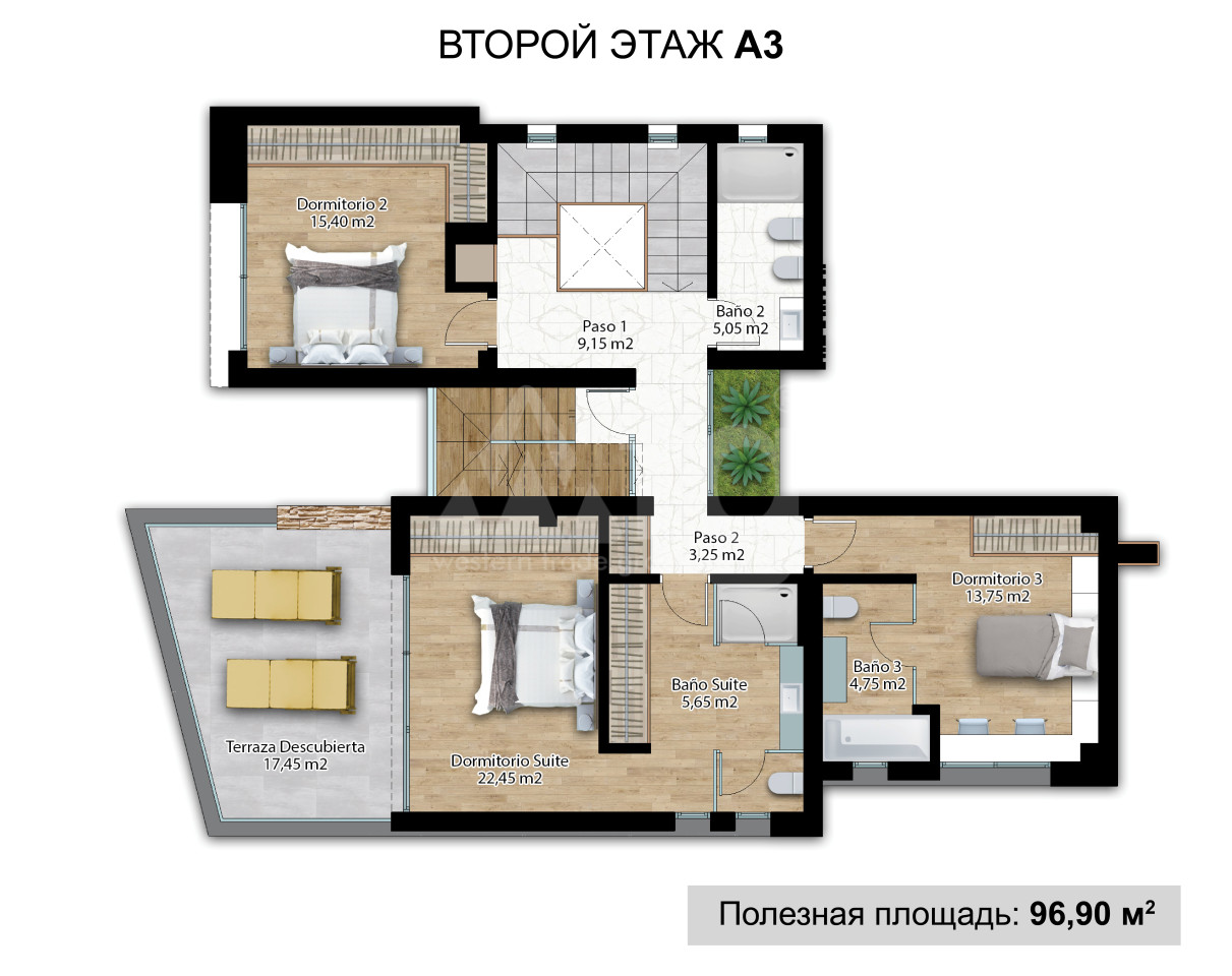 4 Schlafzimmer Villa in Benidorm - MPS1119309 - 3