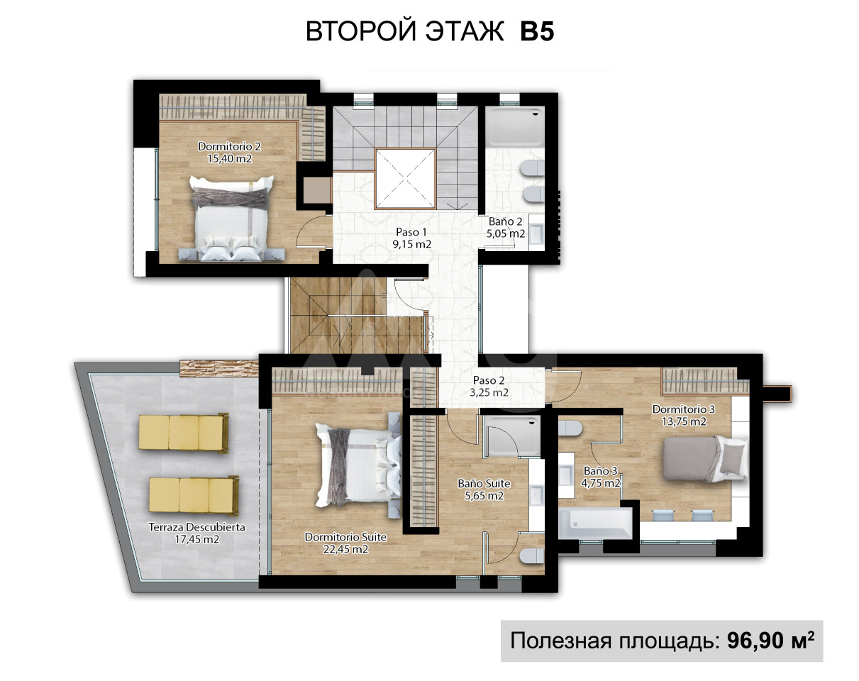 4 Schlafzimmer Villa in Benidorm - MPS1119311 - 3