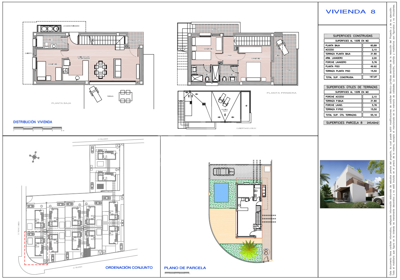 Vilă cu 3 dormitoare în La Marina del Pinet - AS21631 - 1