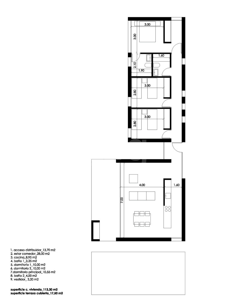 Vilă cu 3 dormitoare în Pedreguer - CZS23214 - 2