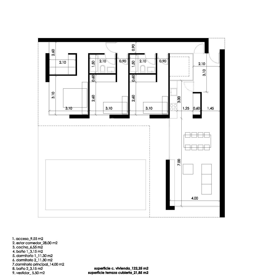 Villa de 3 habitaciones en Pedreguer - CZS23161 - 1
