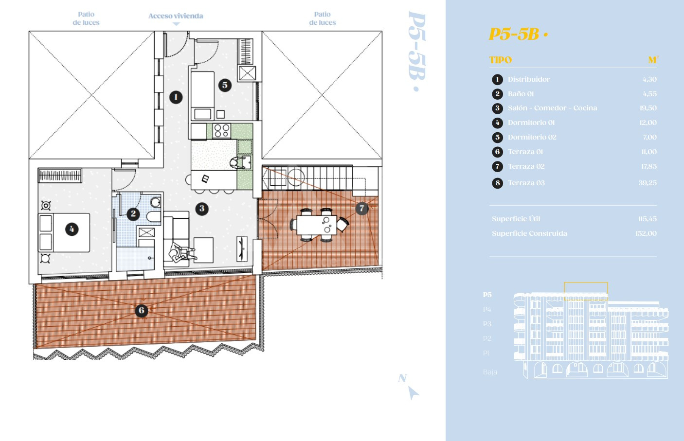 Penthouse de 2 chambres à Torrevieja - AGI23957 - 1