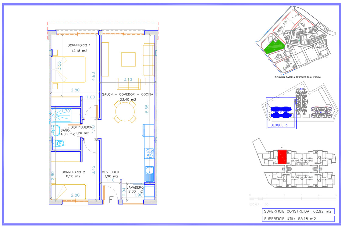 2 bedroom Apartment in Villajoyosa - APS24436 - 1