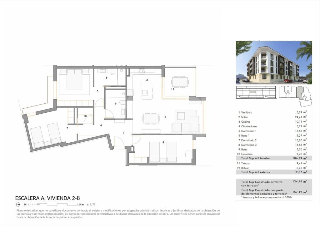 Apartament cu 3 dormitoare în Rocafort - BCT24550 - 1