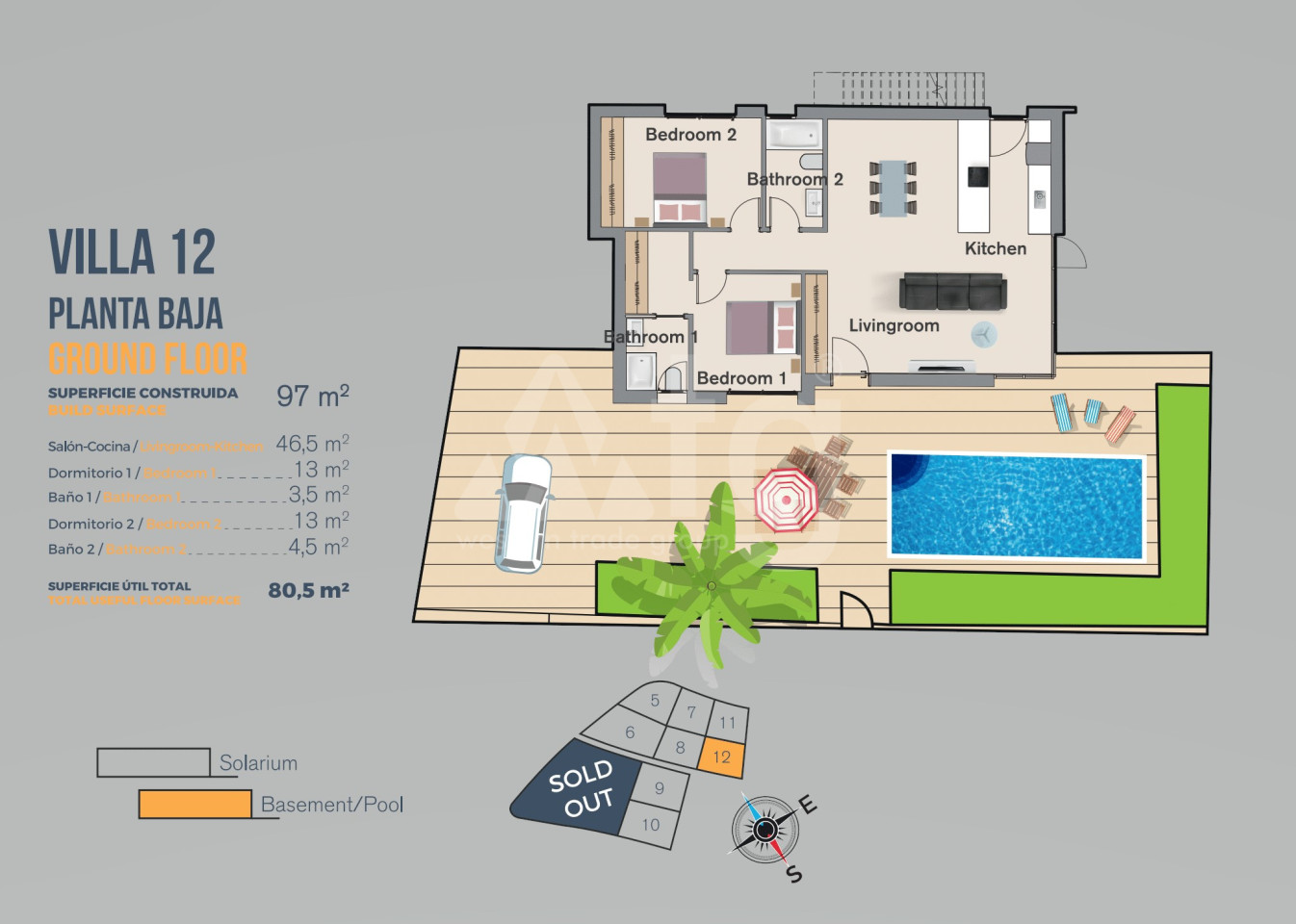 2 bedroom Villa in Finestrat - SL26190 - 2