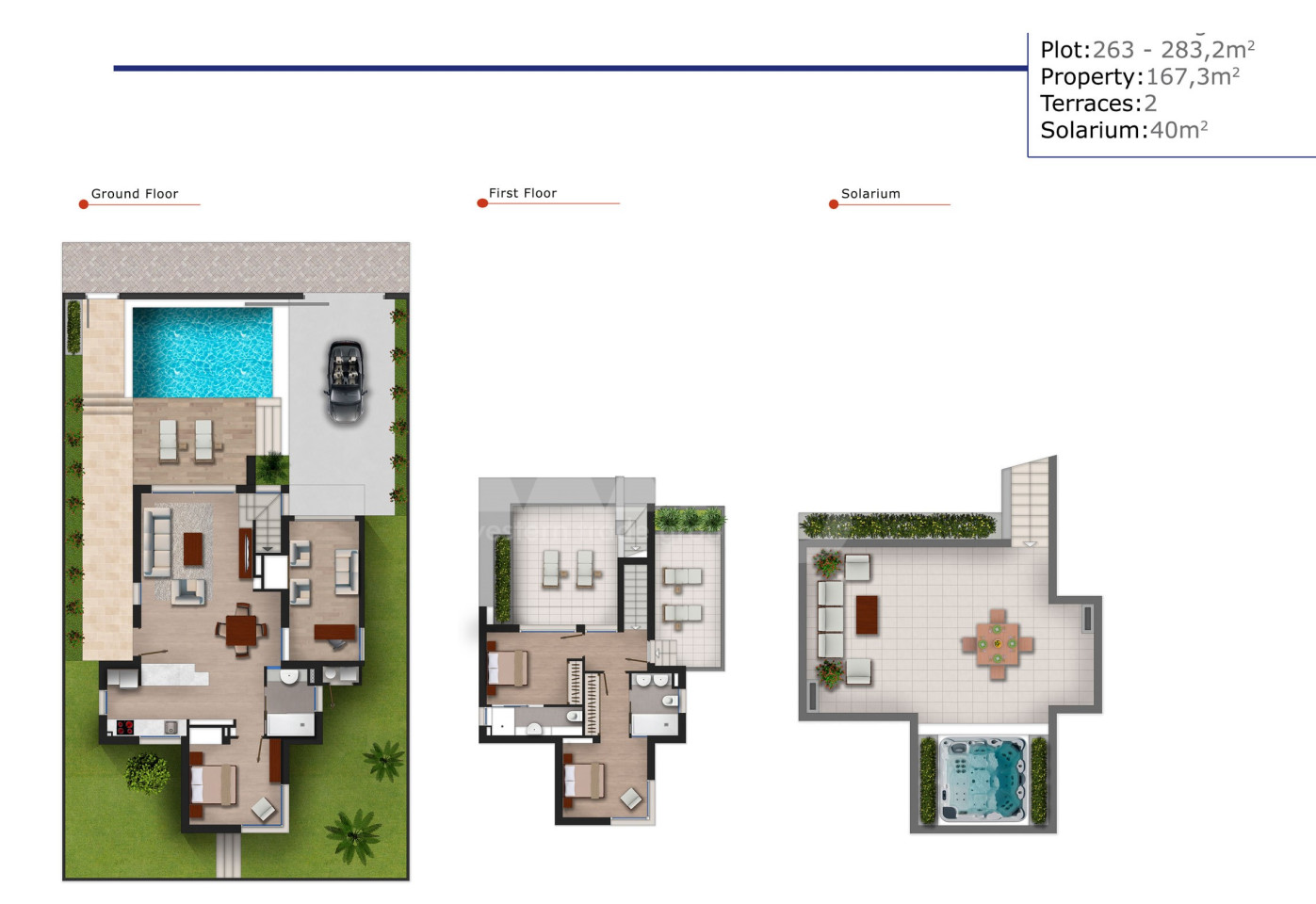 3 bedroom Villa in Los Alcázares - ER26224 - 1