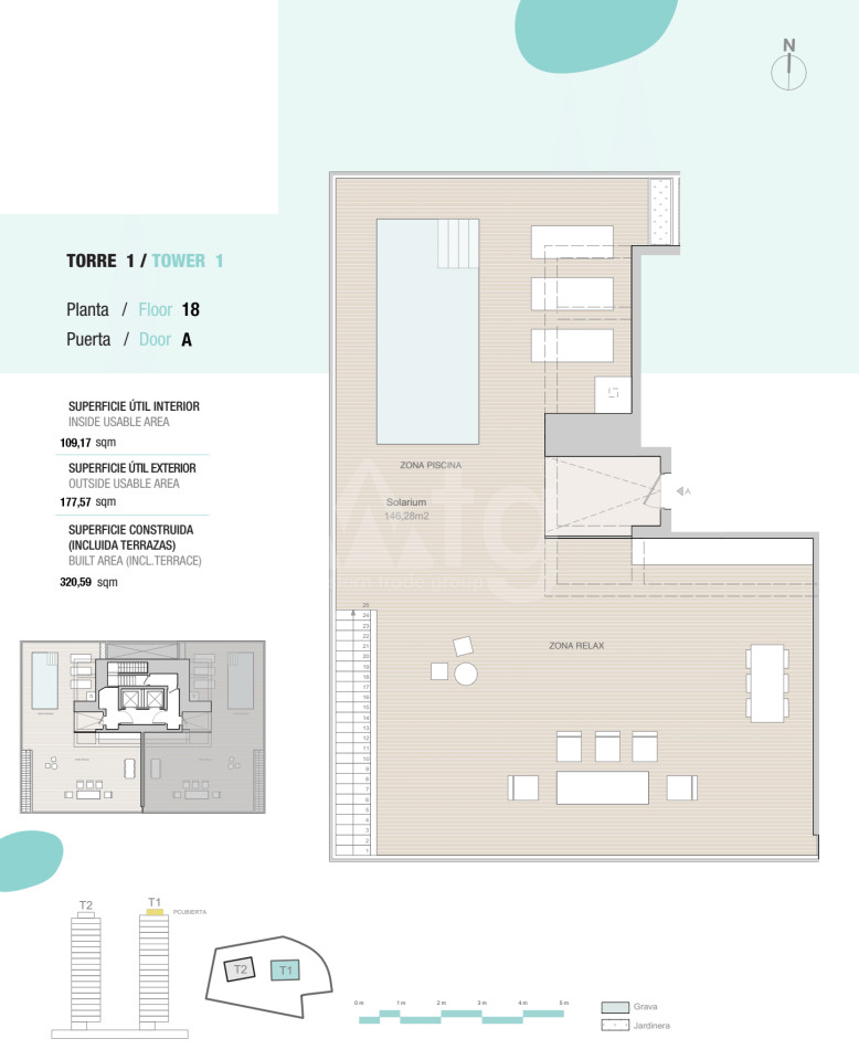3 bedroom Penthouse in Calpe - QUA26423 - 2
