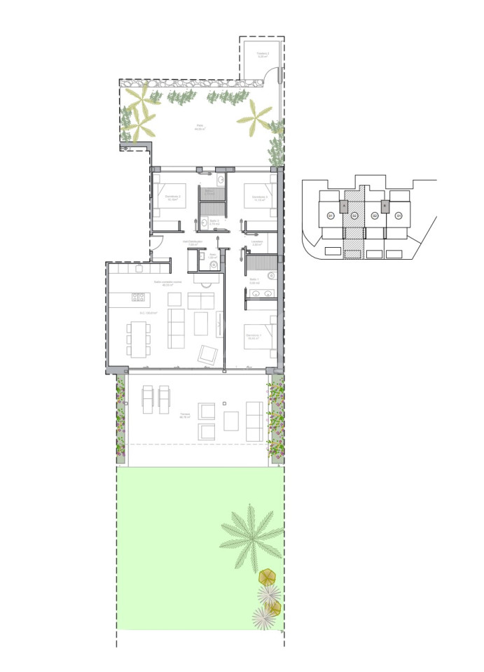 3 bedroom Apartment in Las Colinas - GEO26508 - 1