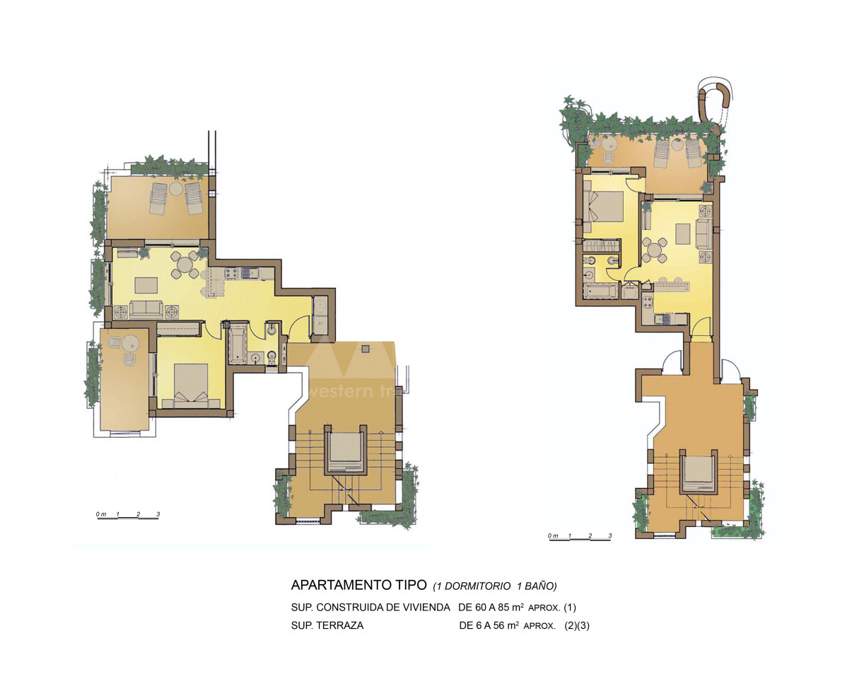 Apartamento de 2 habitaciones en Torre Pacheco - VVZ54121 - 1