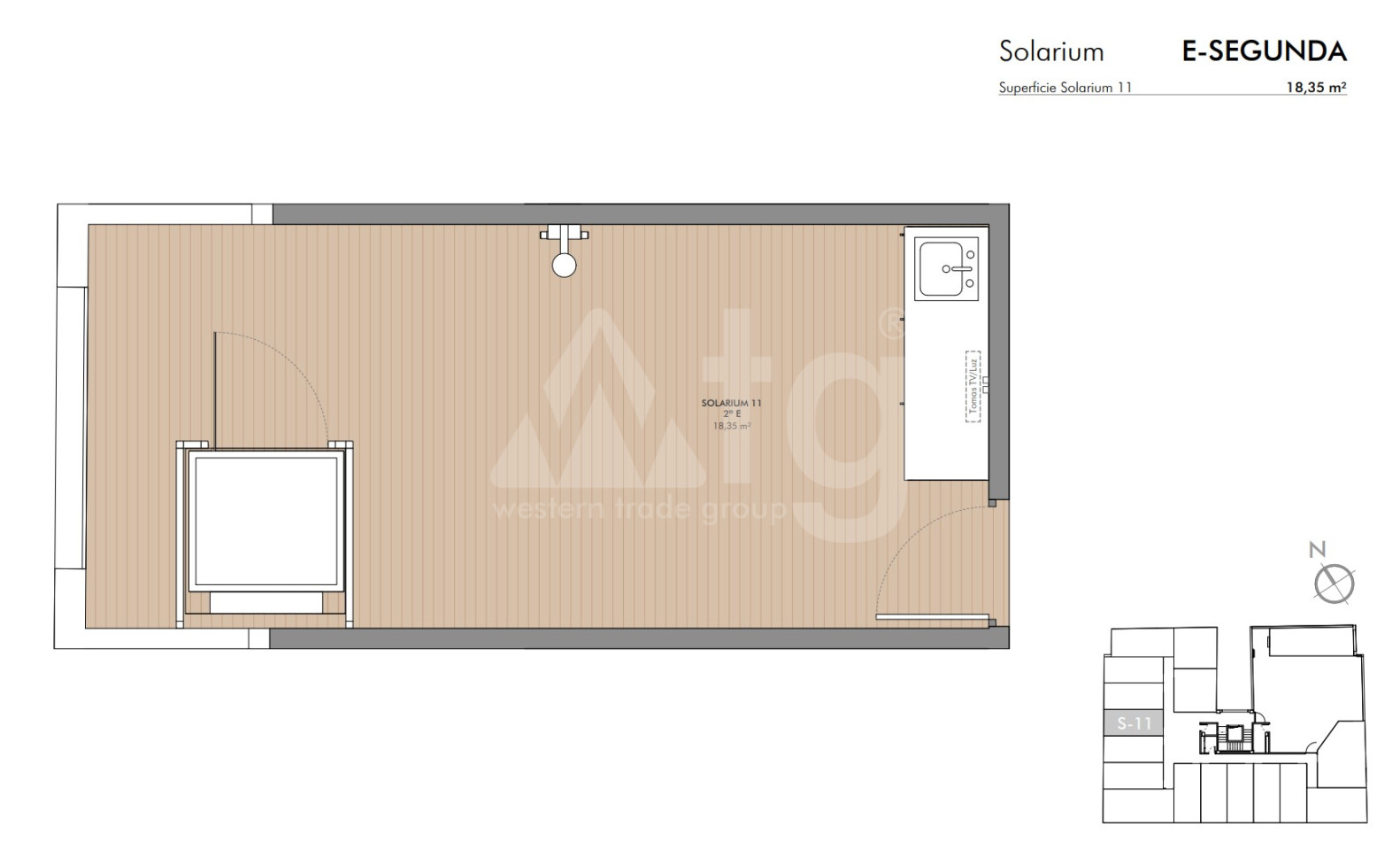 2 bedroom Penthouse in Los Alcázares - CNS27516 - 2