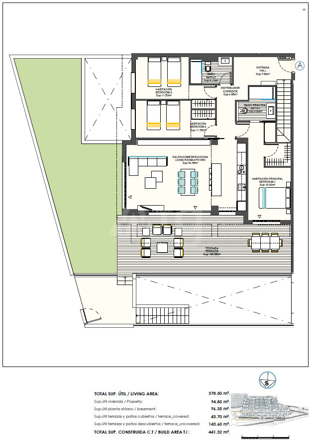3 bedroom Duplex in Benidorm - UBA28869 - 1