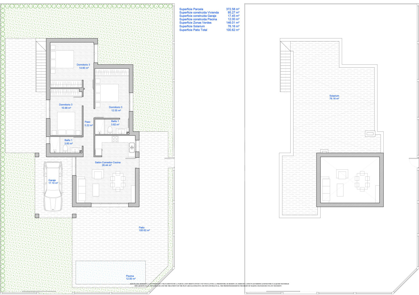 Villa de 3 chambres à Los Alcázares - SGN56532 - 1