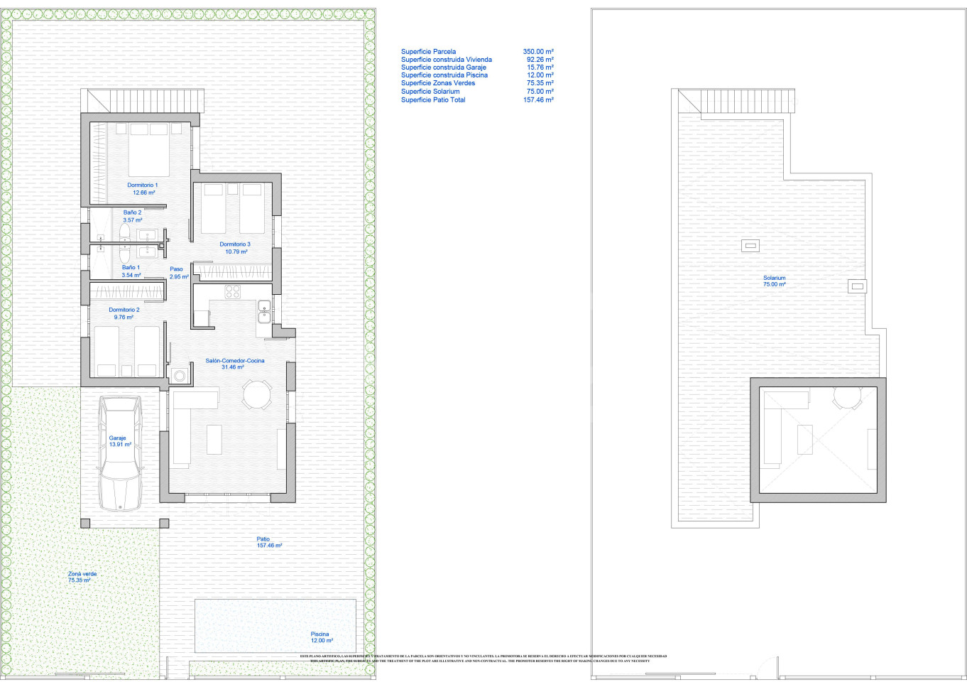 3 Schlafzimmer Villa in Los Alcázares - SGN56535 - 1