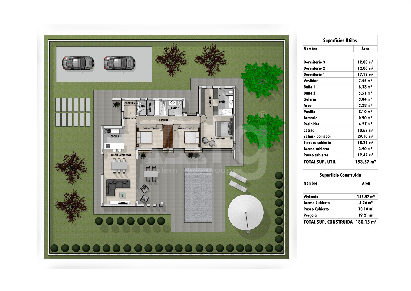 Villa de 3 chambres à Pinoso - MC57485 - 1