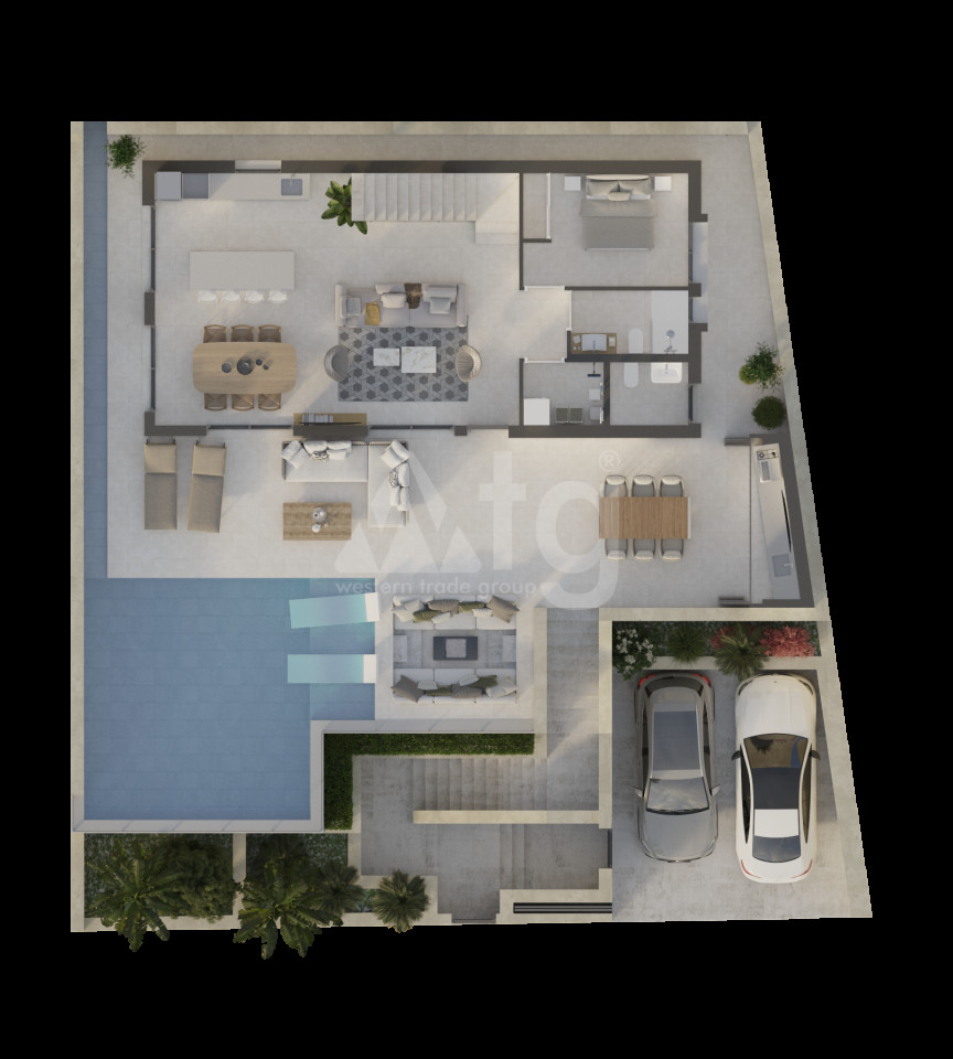 Villa de 4 habitaciones en Moraira - CVN57824 - 1