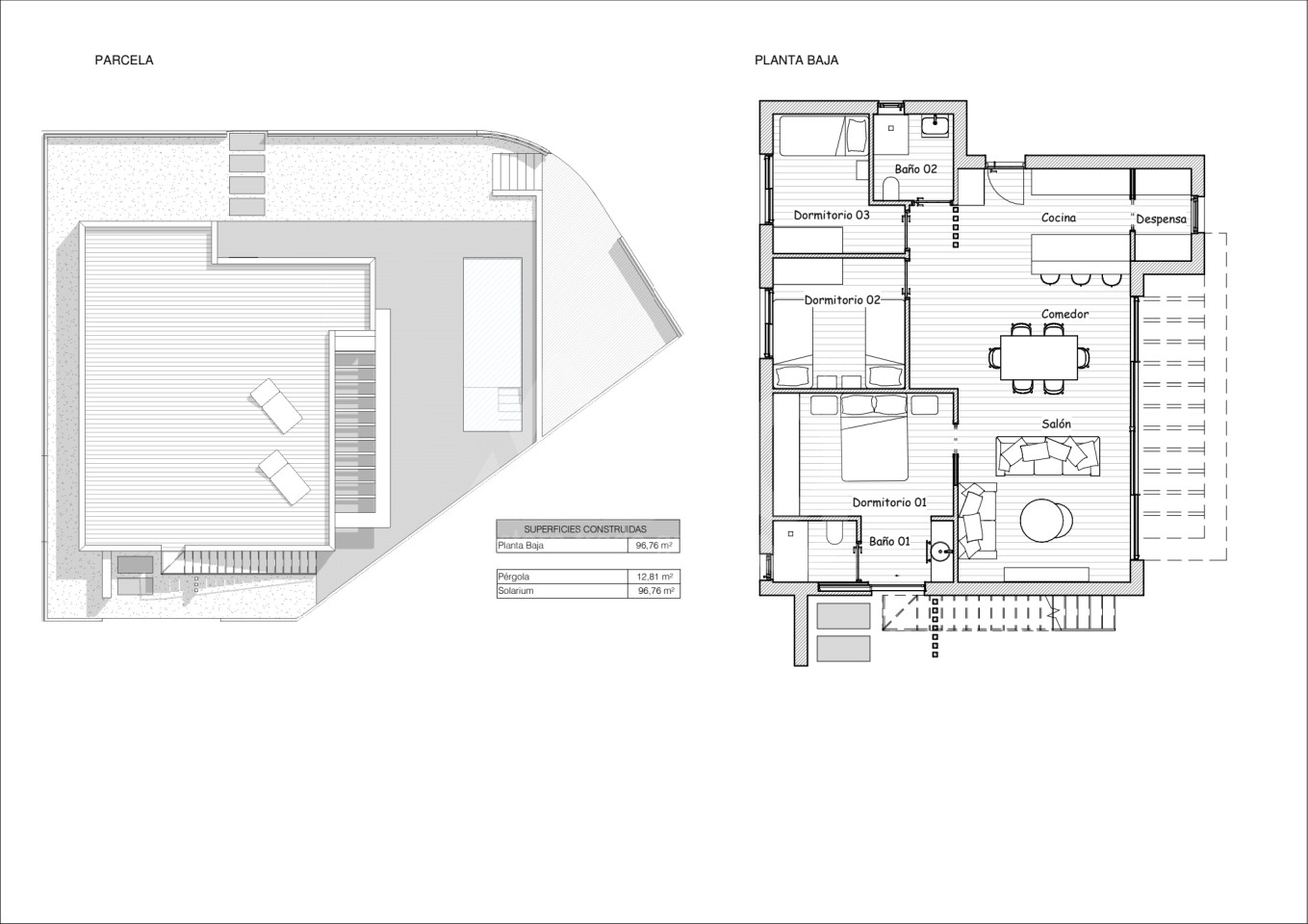 Vilă cu 3 dormitoare în Villamartin - BSP30210 - 1