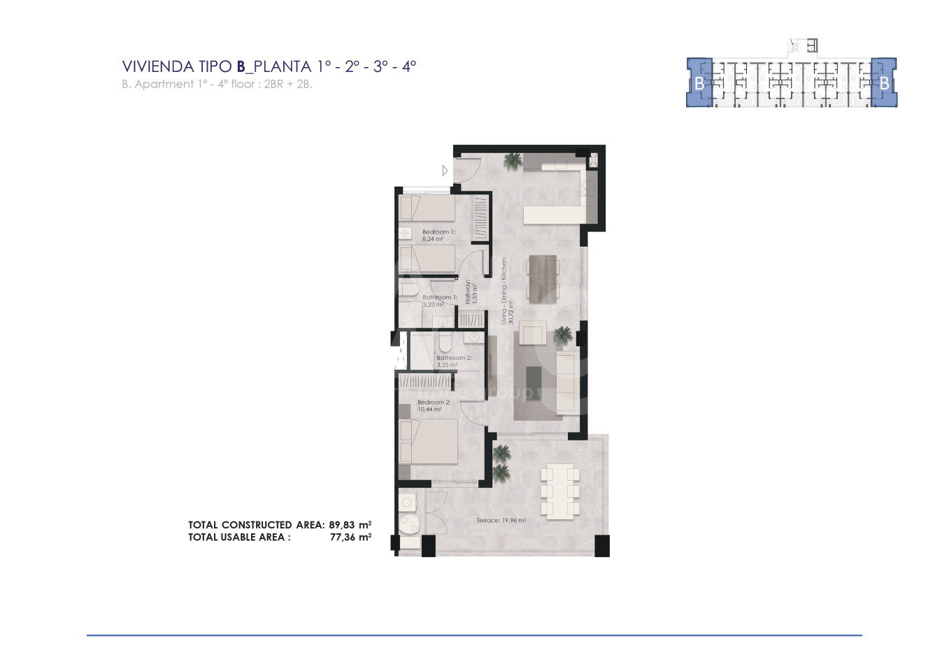 2 Schlafzimmer Appartement in La Mata - OLE31214 - 1