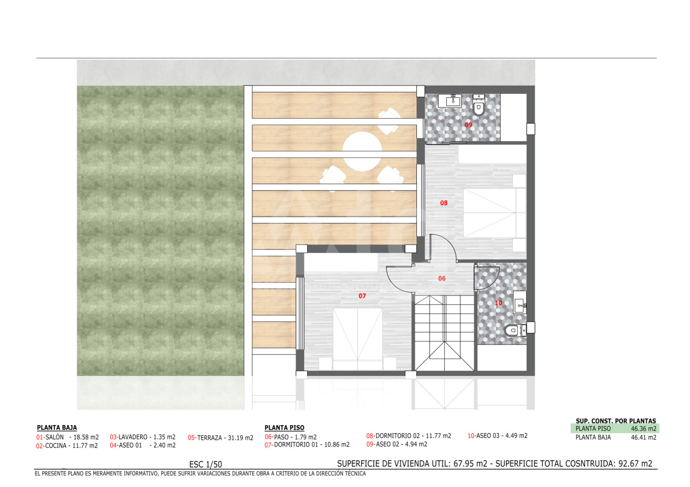 2 bedroom Duplex in Aspe - GPF31450 - 2