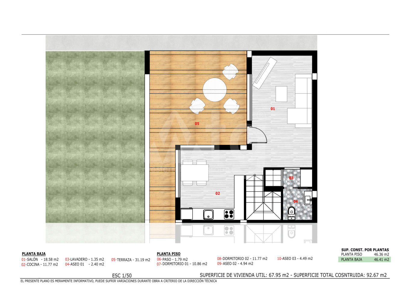 2 bedroom Duplex in Aspe - GPF31450 - 3