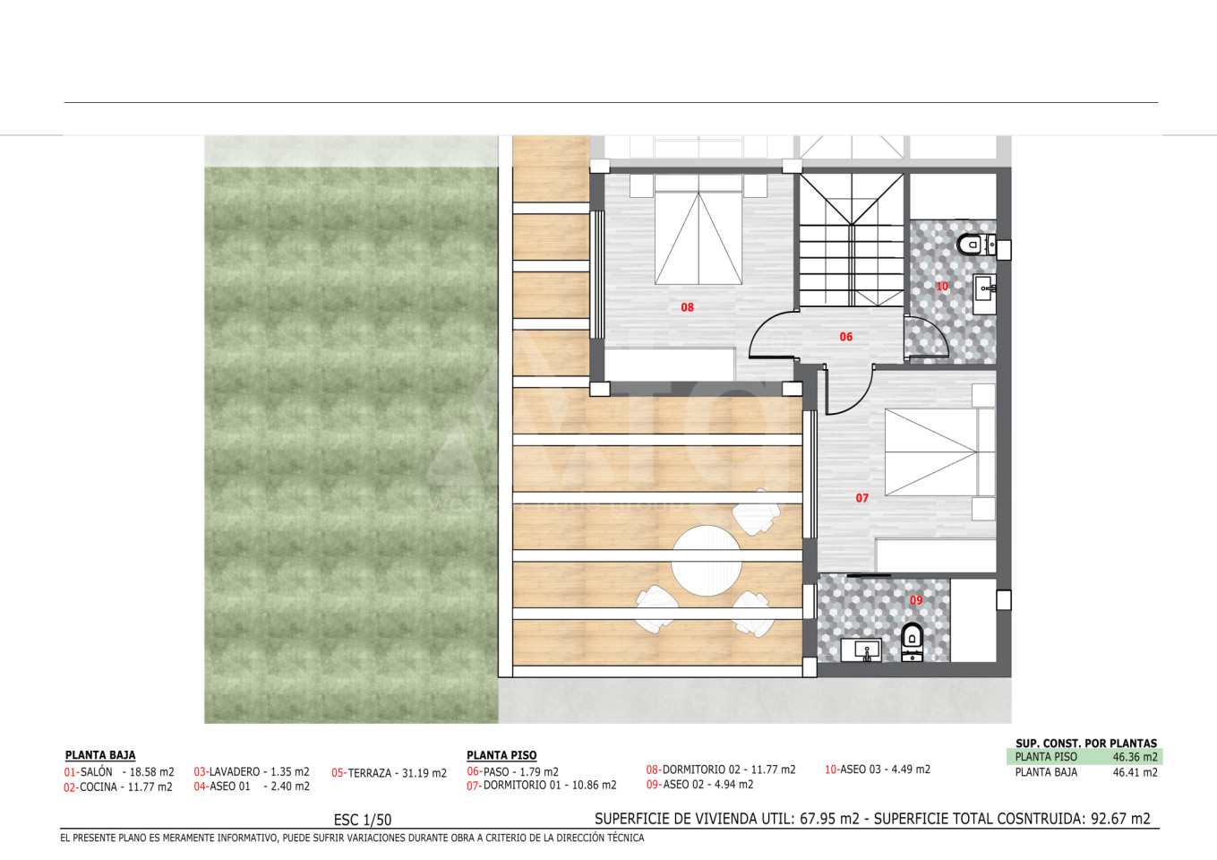 2 bedroom Duplex in Aspe - GPF31452 - 2