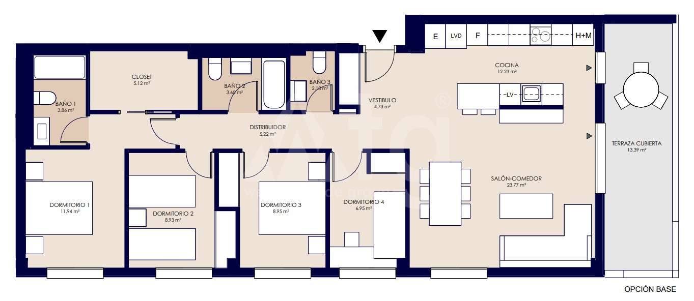 4 bedroom Apartment in San Juan de Alicante - AEH31487 - 1