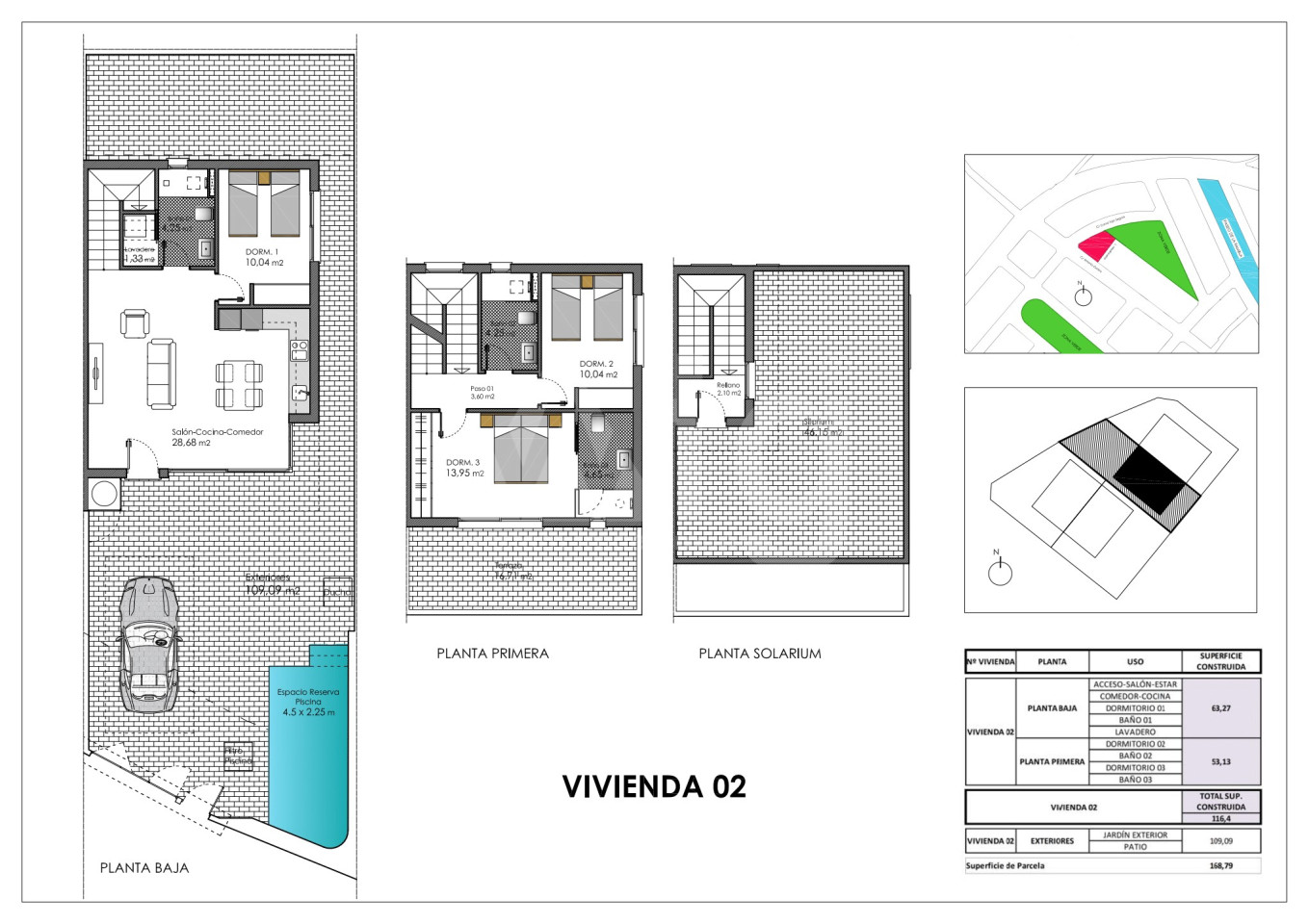 3 bedroom Villa in Pilar de la Horadada - MG33185 - 1