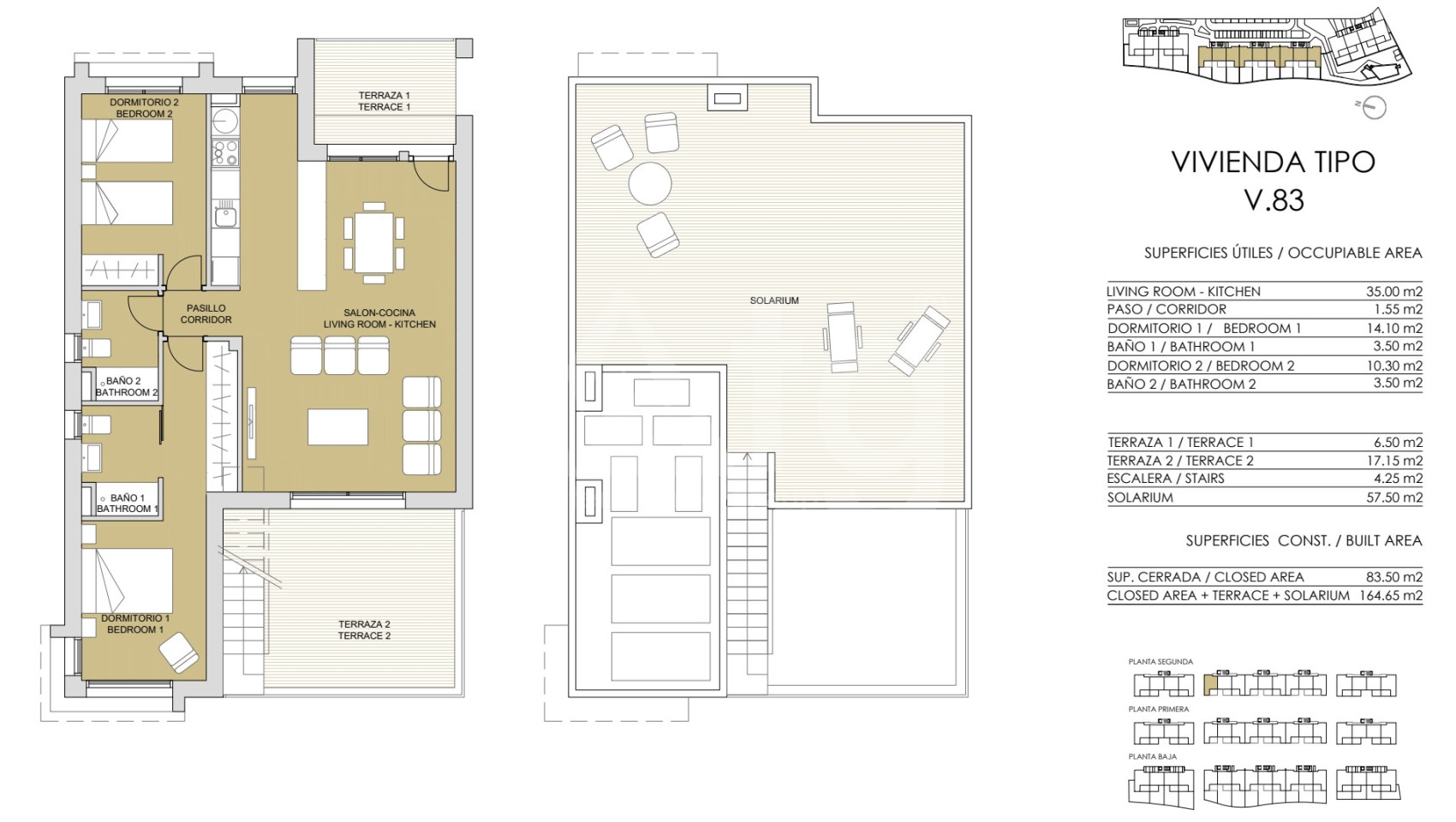 Penthouse de 2 chambres à Lo Romero - BM33777 - 1